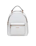 Liu Jo women's backpack with front zipped pocket, white