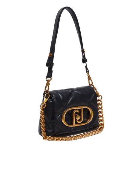Borsa donna piccola a tracolla Liu Jo, nera