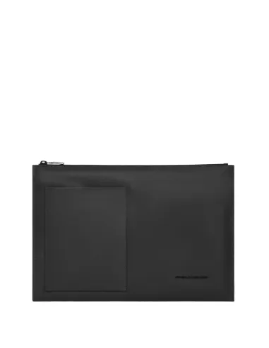 Piquadro David large leather clutch...