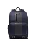 Piquadro Brief2 travel backpack with computer compartment, blue