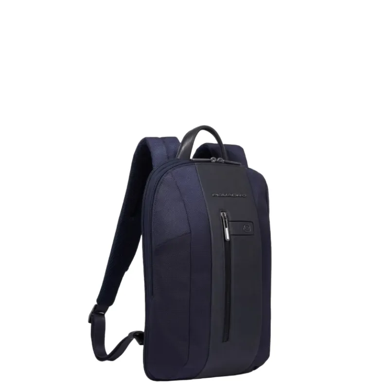 Piquadro Brief2 schlanker Laptop-Rucksack, blau 2
