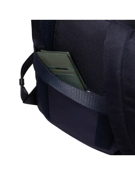 Piquadro Brief2 slim laptop backpack, blue