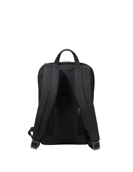 Piquadro Brief2 Expandable Slim 15.6 Computer Backpack, black