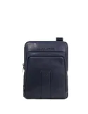 Piquadro Carl iPad® crossbody bag, blue