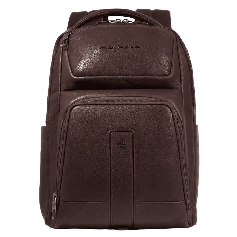 Piquadro Carl 14" Computer-Rucksack, braun