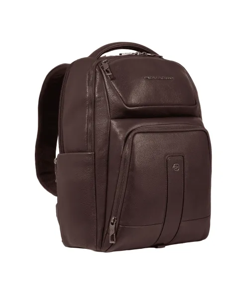 Piquadro Carl 14" computer backpack, brown