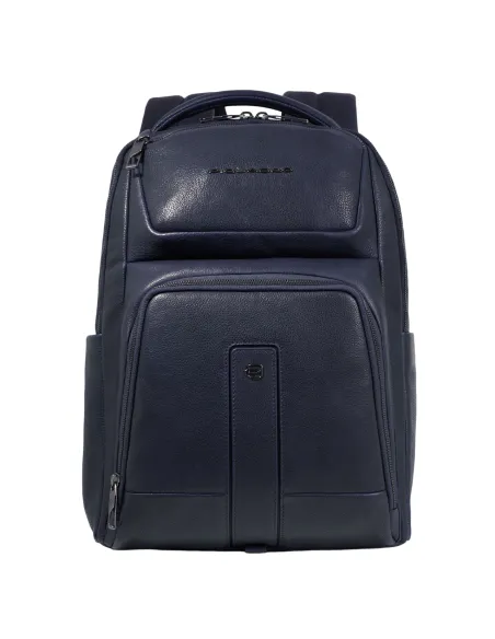 Piquadro Carl 14" Computer-Rucksack, blau