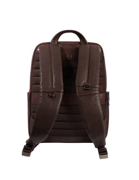 Piquadro Carl 13.3" small computer backpack, brown