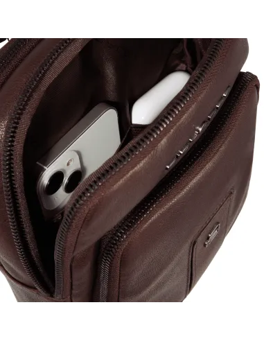 Borsello in pelle porta iPad®mini a...