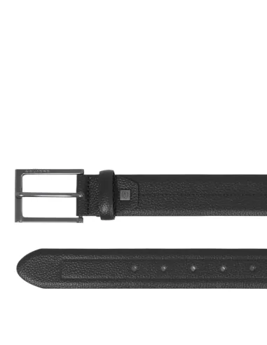 Piquadro Carl men's belt, black