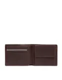 Piquadro Carl small wallet for men, brown