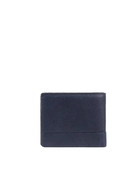 Piquadro Carl compact men's wallet, blue