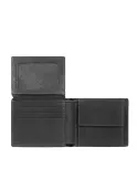 Piquadro Carl compact men's wallet, black