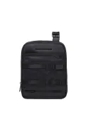 Piquadro FXP iPad® 11 leather cross-body bag, black