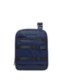 Piquadro FXP iPad® 11 leather cross-body bag, blue