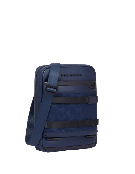 Borsello porta iPad mini in pelle PQ FXP, blu