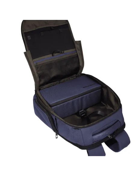 Piquadro FXP Computerrucksack mit iPad®Pro12,9" und Schuhfach Fächern, grün