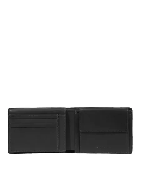 Piquadro FXP men's leather wallet, black