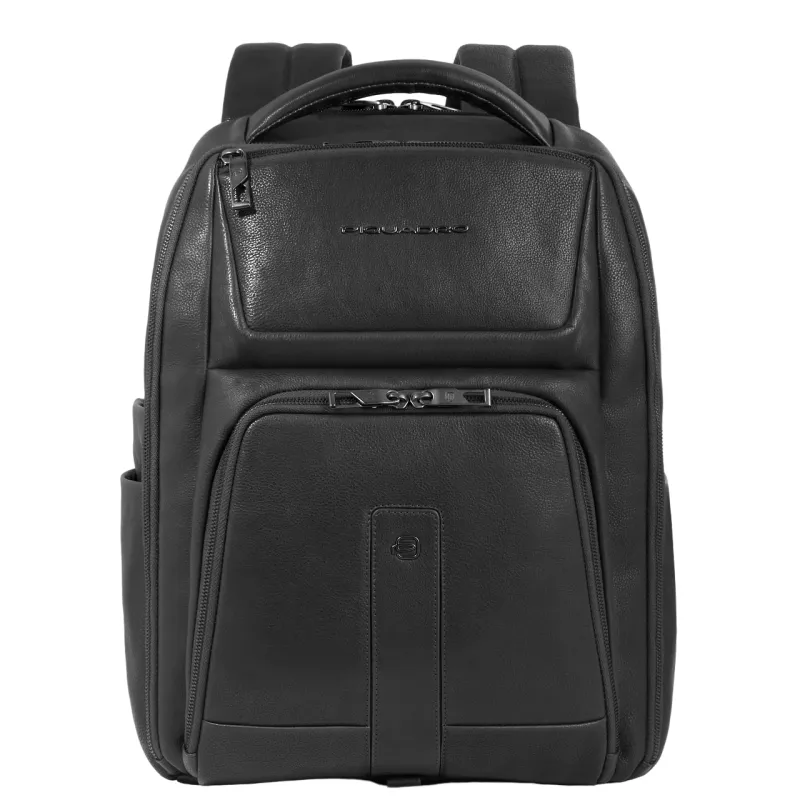 Piquadro Carl 15.6 Computer-Rucksack, schwarz