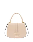 Pollini one-handled women's bag, beige
