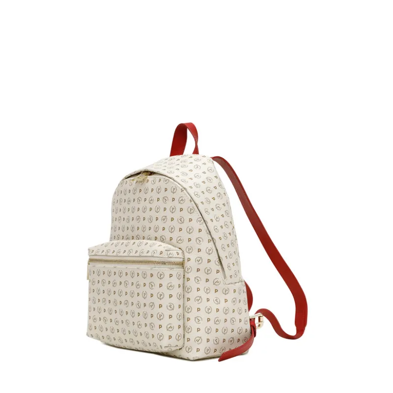 Zaino donna Pollini Heritage Avorio-Lacca 2