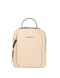 Piquadro Circle Women's iPad Pro 12,9" backpack, light yellow