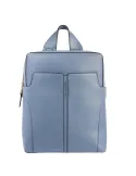 Piquadro Ray Women's laptop and iPad Pro 12,9" backpack, light blue