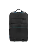 Piquadro B2 Revamp 15.6" computer leather backpack, black