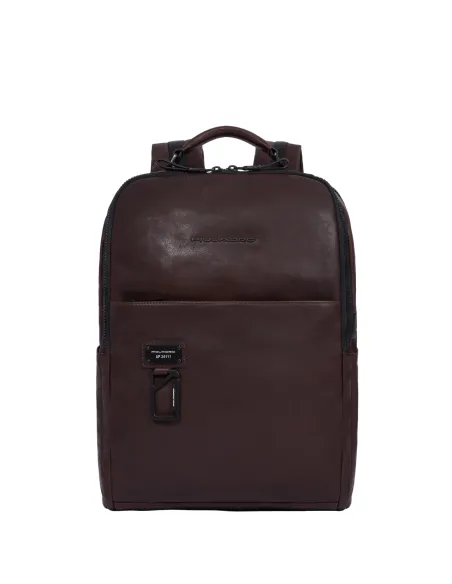 Piquadro Harper Computer-Rucksack mit zwei Fächern, braun