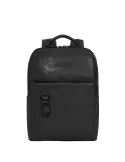 Piquadro Harper laptop backpack with two compartments , black