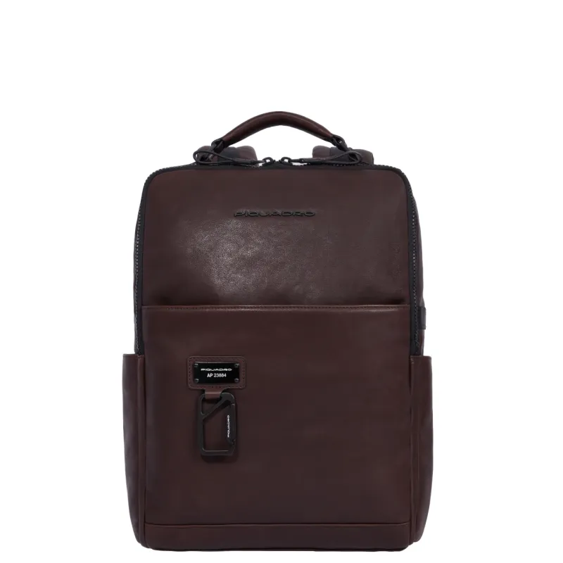 Piquadro Harper Laptop-Rucksack, braun