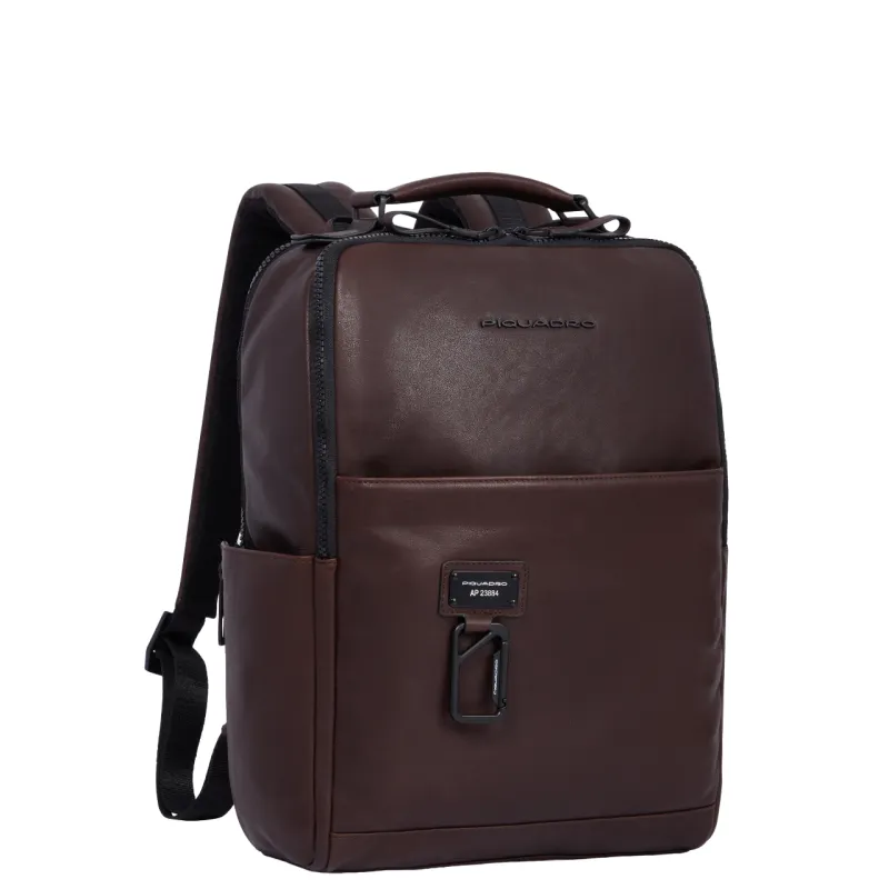 Piquadro Harper Laptop-Rucksack, braun 2