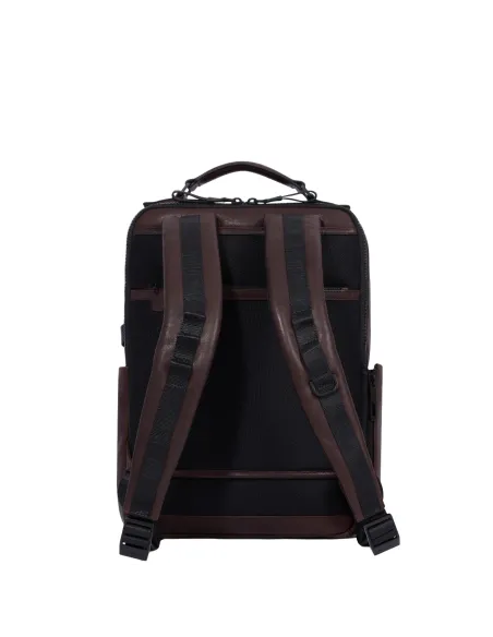 Piquadro Harper laptop backpack, brown