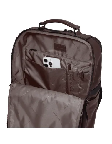 Piquadro Harper Laptop-Rucksack, braun