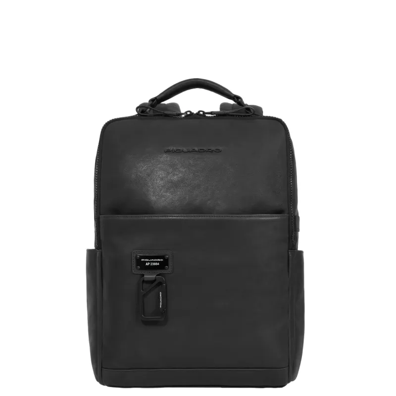 Piquadro Harper Laptop-Rucksack, schwarz