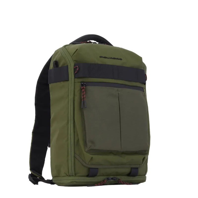 Zaino da viaggio con porta PC Piquadro, verde 2