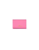 Braccialini Basic women's leather wallet with external coin pocket, Fuxia