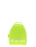 Love Moschino small women's backpack, lime