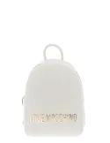 Love Moschino women's backpack, ivory