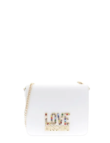 Love Moschino women's bag, white