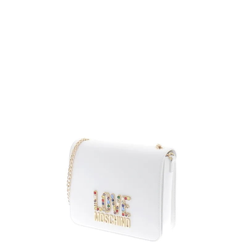 Love Moschino Damen-Tasche, weiß 2