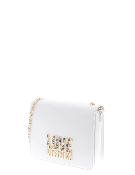 Love Moschino women's bag, white
