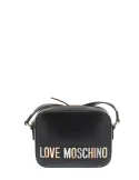 Love Moschino women's cross-body bag with zip fastener, black