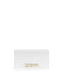 Love Moschino quilted clutch bag, white