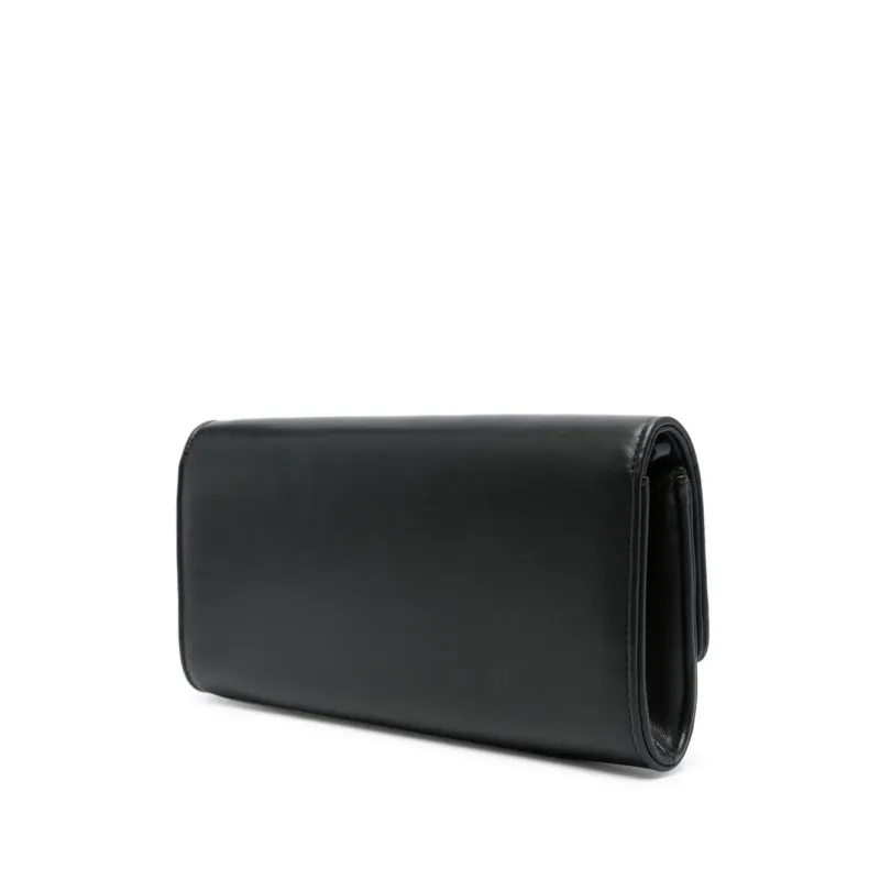 Pochette con cuore Love Moschino, nera 2
