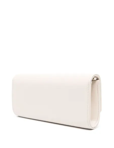 Love Moschino Clutch-Tasche, elfenbein