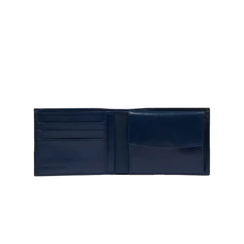 The Bridge Damiano men's leather wallet with coin purse,...