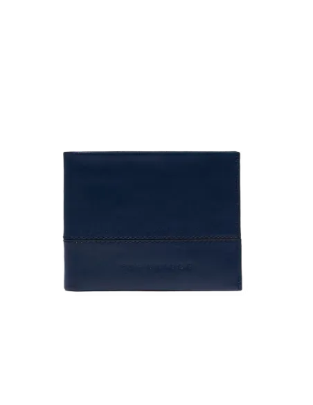 Portafogli con porta monete The Bridge Damiano, blu