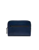 The Bridge Damiano Herren-Clutch-Tasche mit Henkel, blau