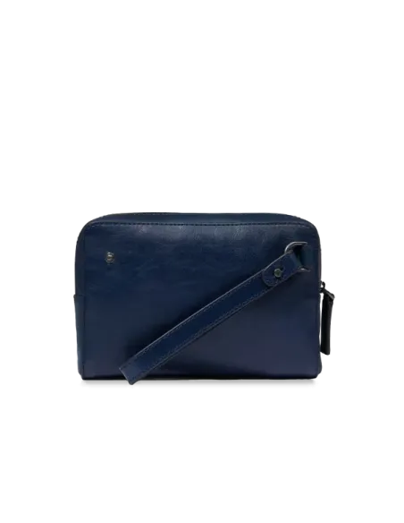 Pochette con manico The Bridge Damiano, blu